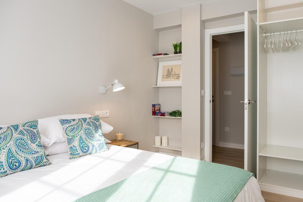 Apartamento De Diseno Centrico Con Terraza Espectacular Σαντιάγο ντε Κομποστέλα Εξωτερικό φωτογραφία