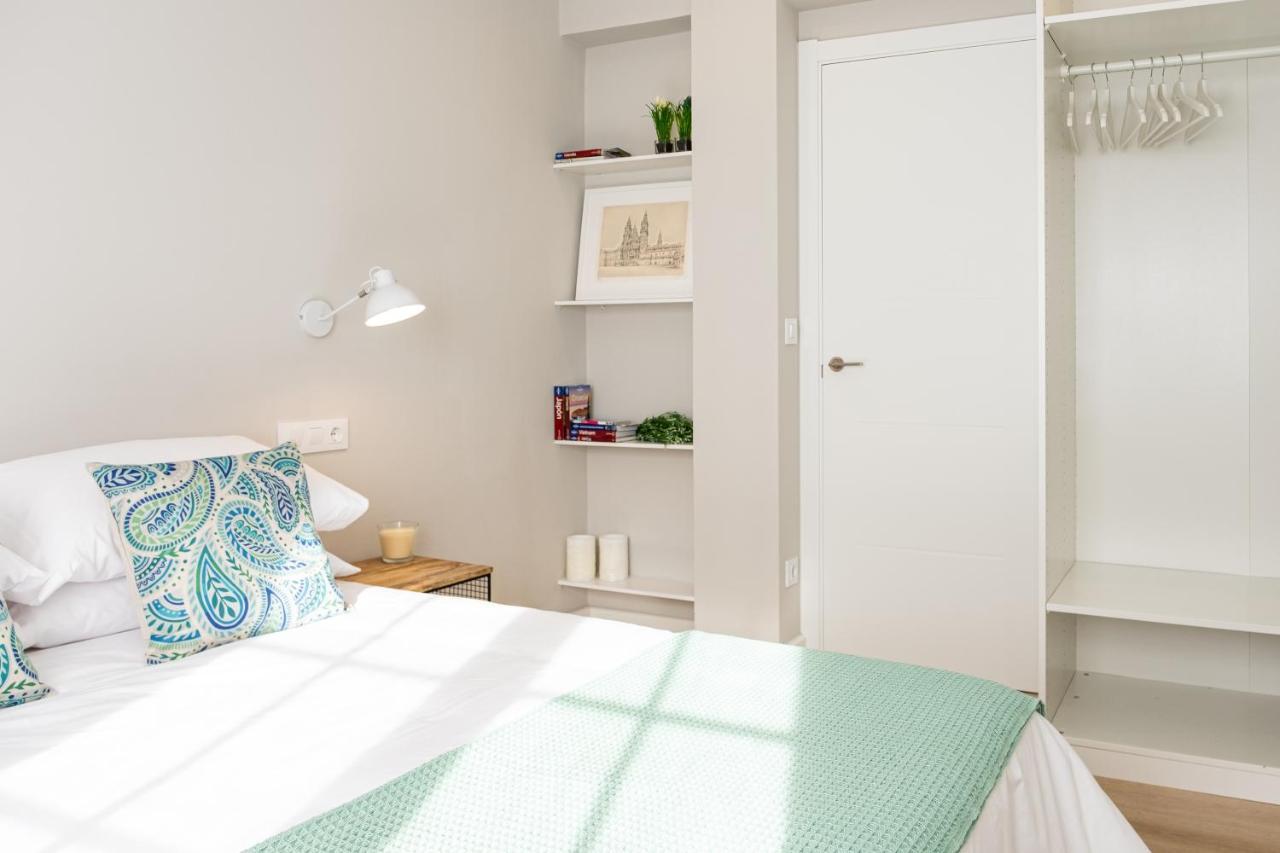 Apartamento De Diseno Centrico Con Terraza Espectacular Σαντιάγο ντε Κομποστέλα Εξωτερικό φωτογραφία